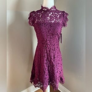 NWT Burgundy Lace Dress XS